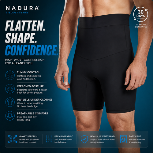 NADURA® V-Core Sculpt Compression Shorts
