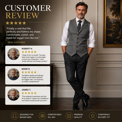 NADURA ContourFit™ – Men’s Comfort Waistcoat