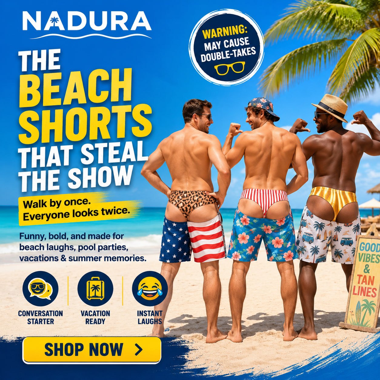 The Cheeky Reveal™ Swim Shorts